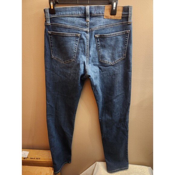 Men's Madewell Slim Denim Blue Jeans Stretch Dark Wash Size 30X30 - Picture 4 of 4